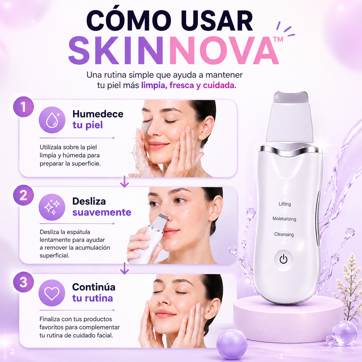 Skinova™ | Porque una piel limpia cambia cómo te sientes